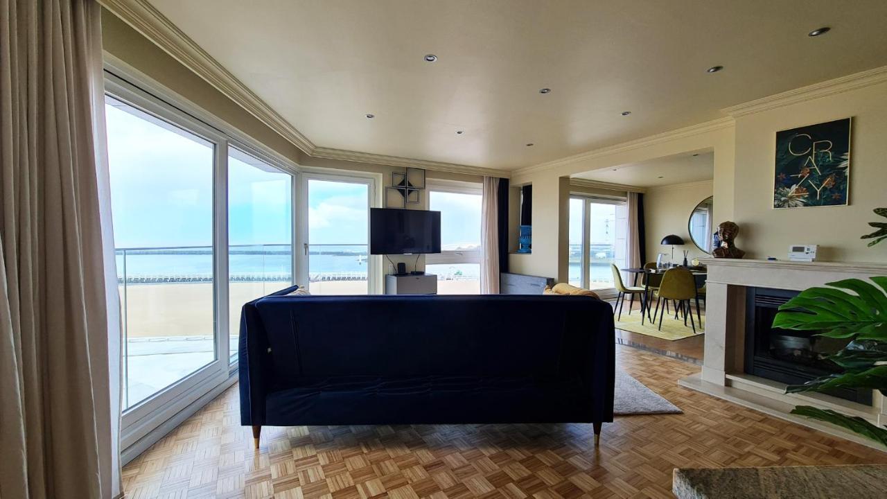 Maui - Zeezichtappartement Te Oostende Luaran gambar